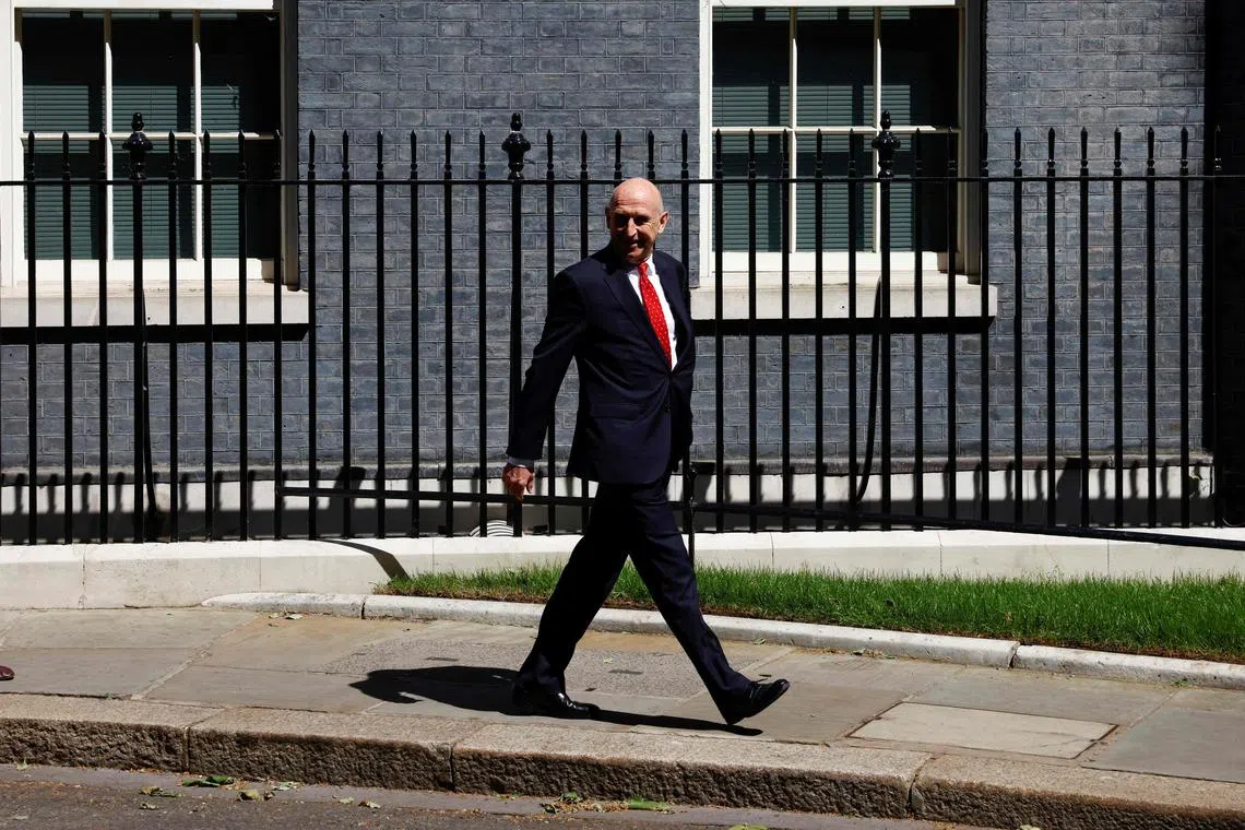 Britain's Defence Secretary John Healey said Nato and European allies stand united.