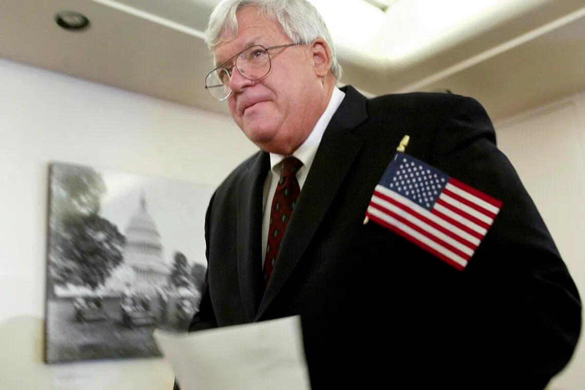 Dennis Hastert, former US House speaker and admitted child molester, dies at 84