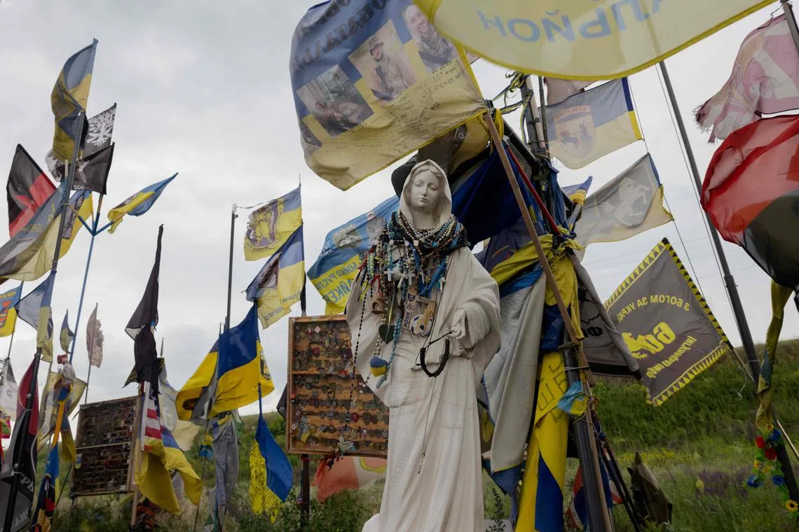 They have made no progress towards a ceasefire which Ukraine has been pressing for.