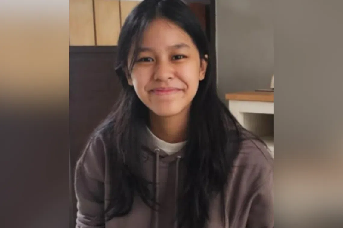 Dory Tan Qi En was last seen at Block 679 Hougang Avenue 8, at about 5pm on May 26.