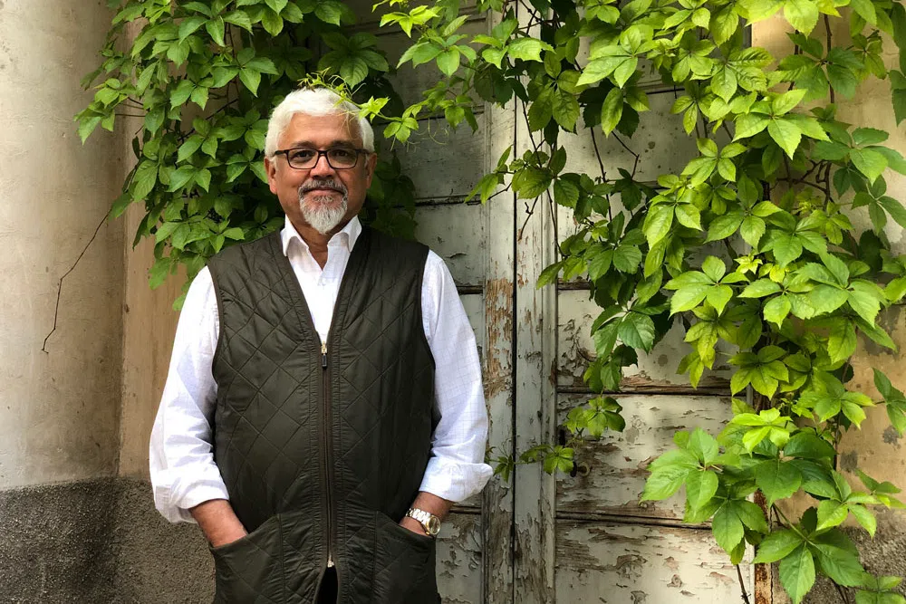 Amitav Ghosh is giving a festival keynote lecture at the Victoria Theatre.