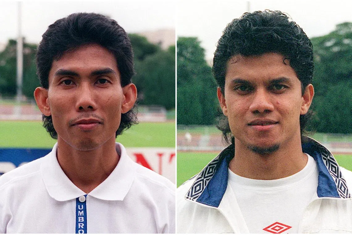 Zulkifli Kartoyoho (left) was given a life ban in 1998 while Abdul Malek was handed a three-week jail term and $6,000 penalty in 1997.