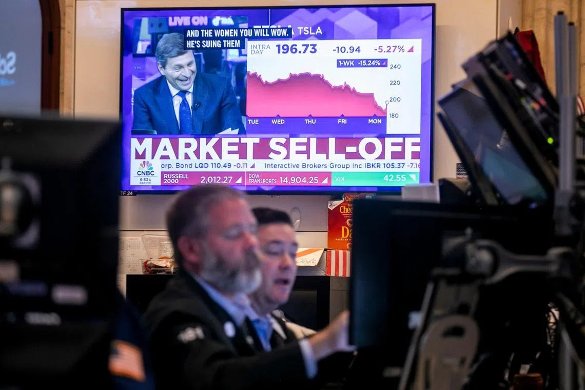 In the span of three weeks, some US$6.4 trillion (S$8.5 trillion) has now been erased from global stock markets.