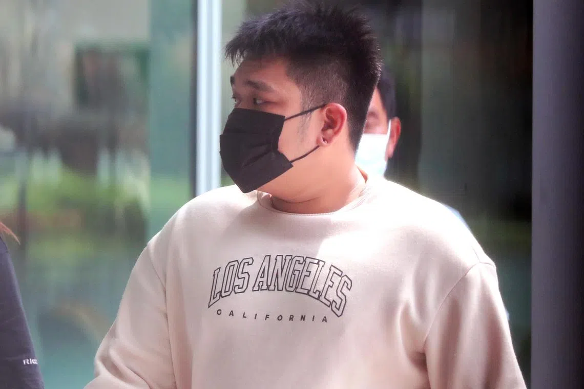 Alfred Lim Qing Yuan was sentenced to six weeks’ jail after earlier pleading guilty to two charges.