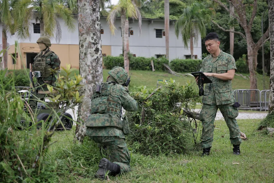 The Instrumented Battle Circuits (iBACs) will be built into existing SAF training areas.