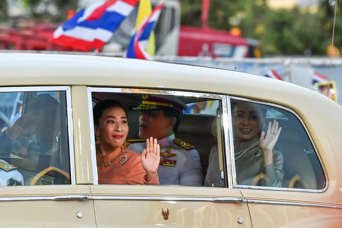 Thai royal officials said it would be inappropriate to present the draft of the Royal Decree to Thailand's King Maha Vajiralongkorn at this juncture.