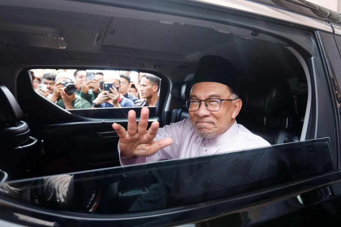 Malaysian Prime Minister Anwar Ibrahim said the Cabinet will be downsized. 