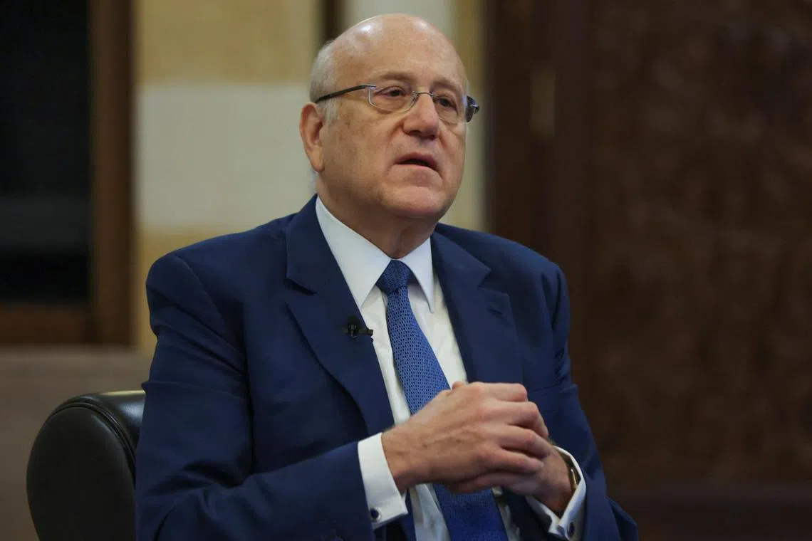 Lebanon's caretaker PM Najib Mikati said the maritime delineation deal signed with Israel would remain in force.