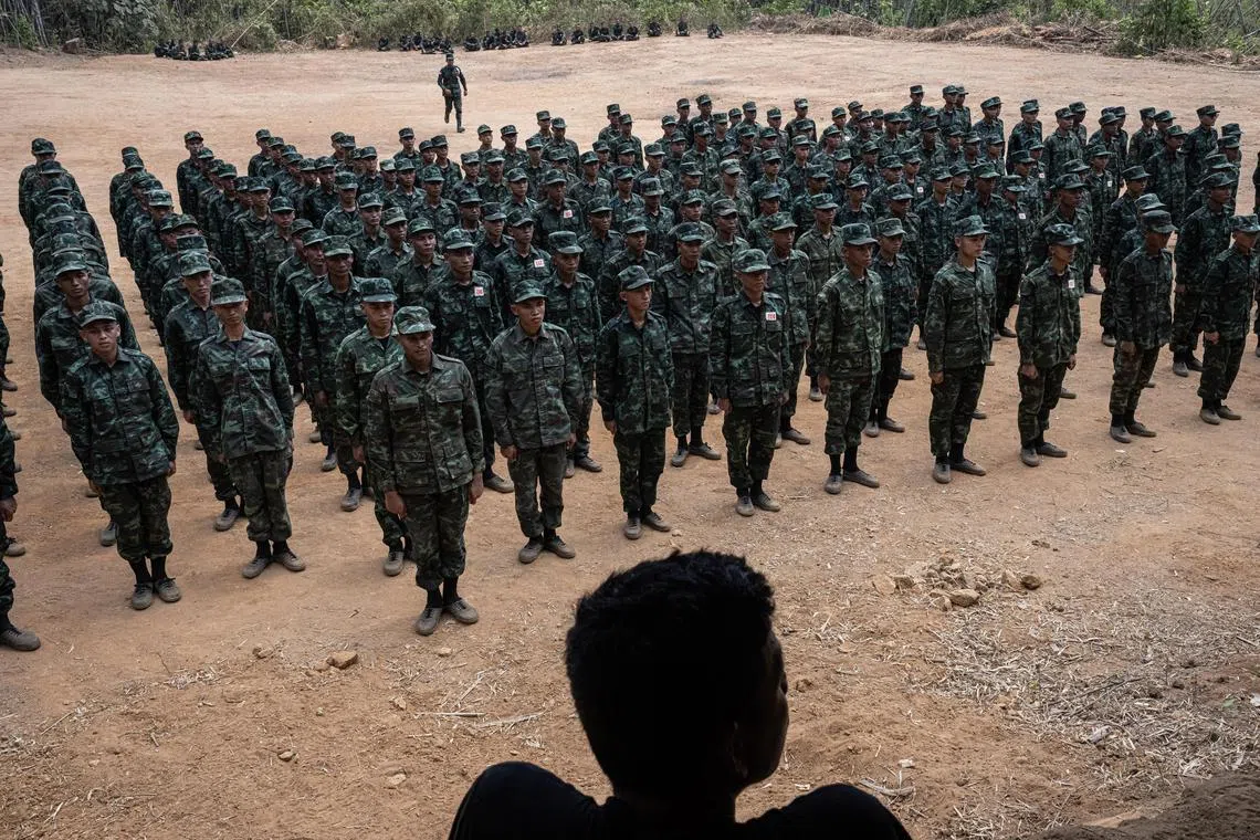 People's Defence Forces battling Myanmar's junta have been taking swathes of territories, but have yet to make an impact on the capital Naypyidaw.
