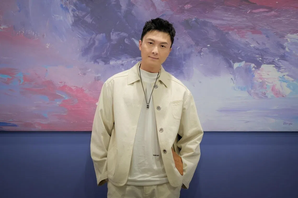 Hong Kong TVB actor Vincent Wong, March 3, 2023.  