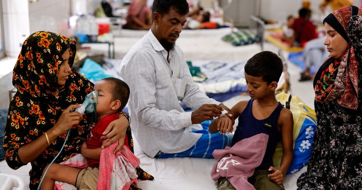 Bangladesh is battling measles. It's a 'real warning' to other nations