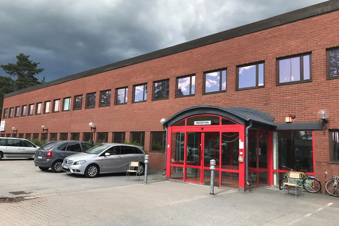 A general view of the migration agency detention center in Marsta, Sweden, June 20, 2017. Picture taken June 20, 2017. REUTERS/Johan Ahlander