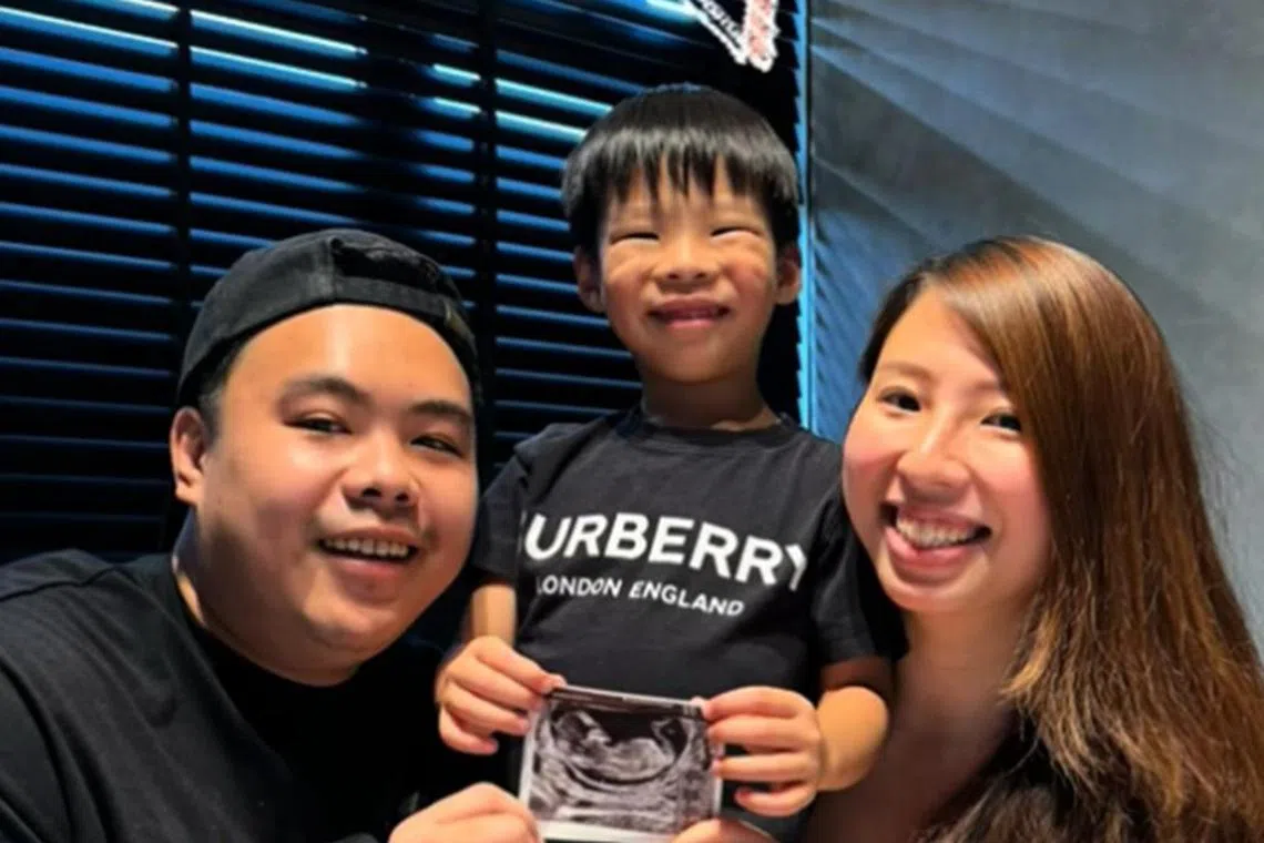 Local content creator Mayiduo and his wife Angie Teo are expecting their second child.