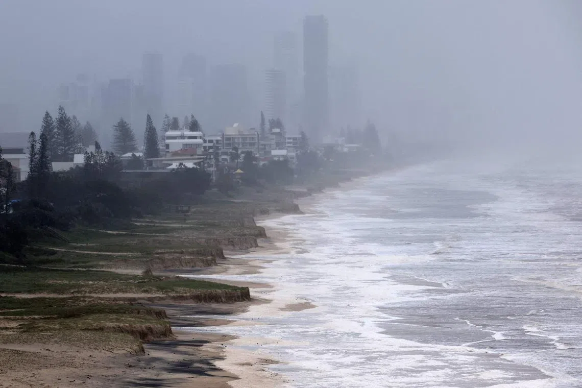 Cyclone Alfred, which hovered just offshore before making landfall as a tropical low on March 8, battered a 400km stretch of coast for five days.