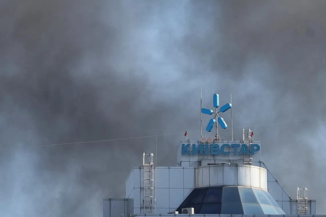 Russia hits Ukraine's largest mobile provider, strikes data centres