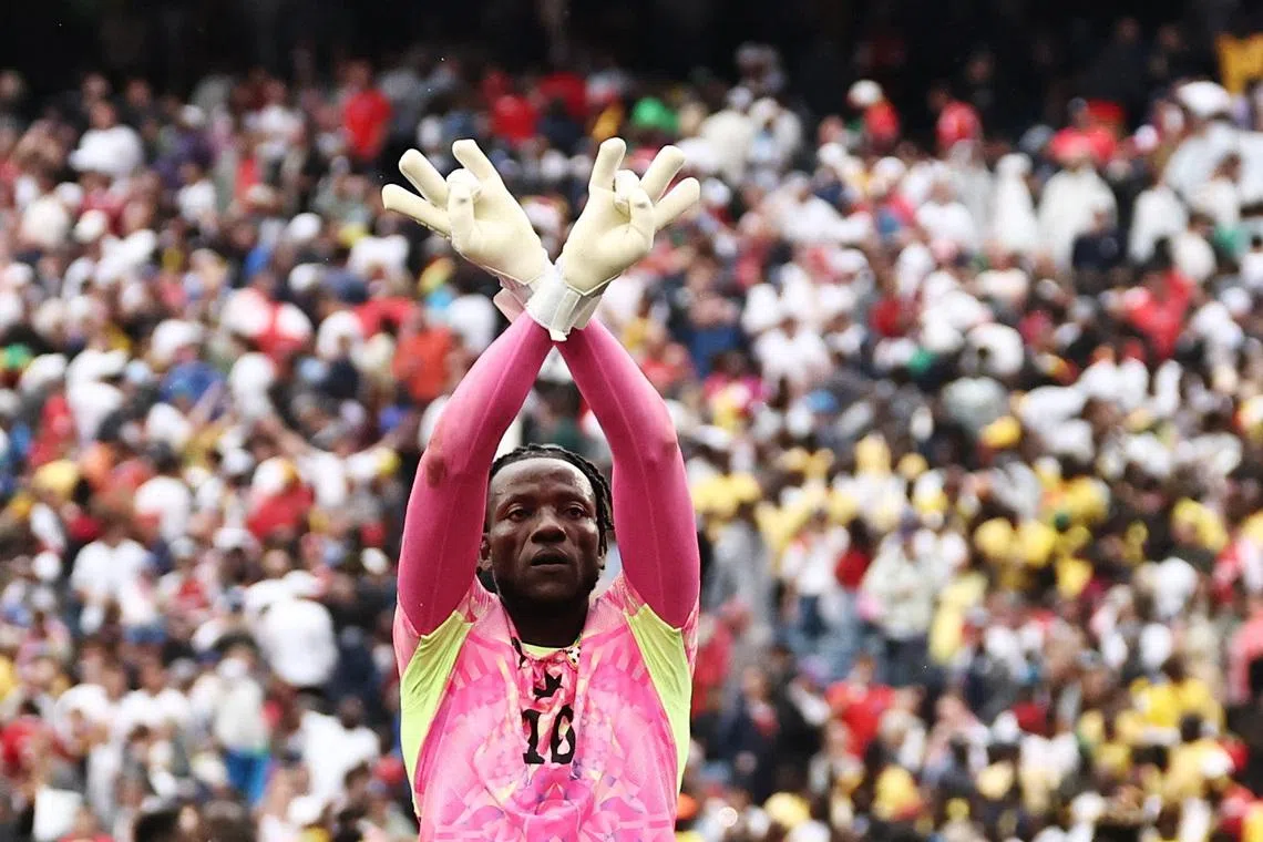 Soccer Football - FIFA World Cup 2026 - Group L - England v Ghana - Boston Stadium, Foxborough, Massachusetts, U.S. - June 23, 2026 Ghana's Benjamin Asare celebrates after the match IMAGN IMAGES via Reuters/Winslow Townson