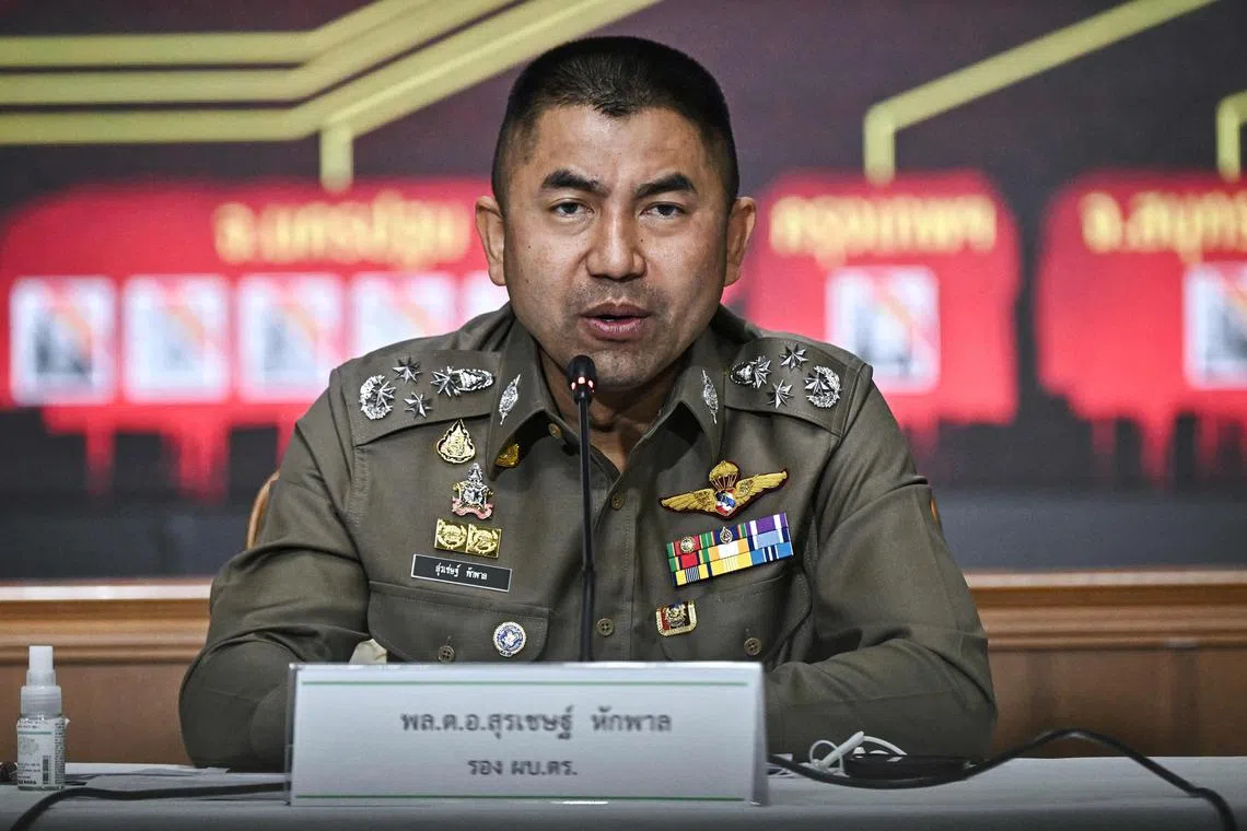 Thailand's Deputy National Police Chief Surachate Hakparn is known by his nickname  “Big Joke” for his seniority, not his sense of humour.
