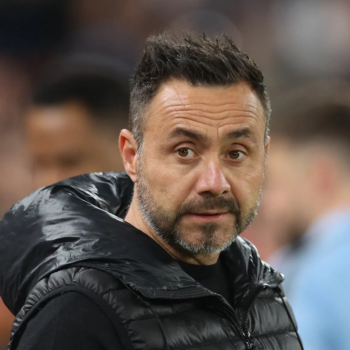 Soccer Football - Carabao Cup - Third Round - Liverpool v Tottenham Hotspur - Anfield, Liverpool, Britain - September 15, 2026 Tottenham Hotspur manager Roberto de Zerbi before the match REUTERS/Scott Heppell