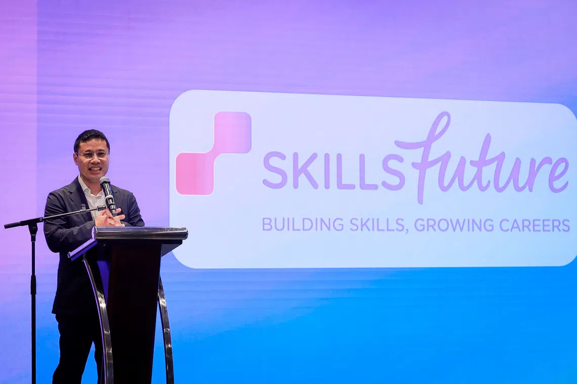The findings of the Skills-First Readiness and Adoption Index were announced by Education Minister Desmond Lee on Oct 10.