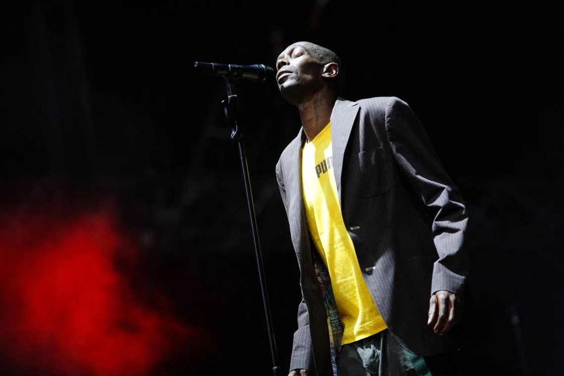 Maxi Jazz died at his home in South London.