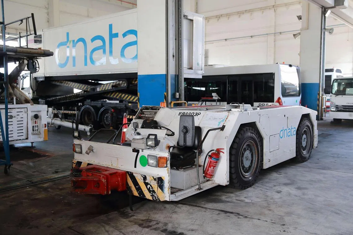 eldiesel13 - dnata airside vehicle participating in the trial for the use of renewable diesel at Changi Airport.

Credit: Civil Aviation Authority of Singapore (CAAS)