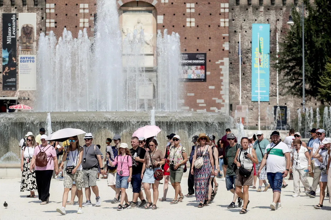 Italy places nearly all cities on highest alert over heat from Aug 3
