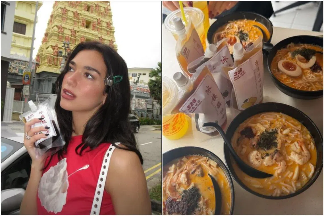 The 29-year-old British-Albanian performer posted a series of photos onto her Instagram Story on Nov 4. 