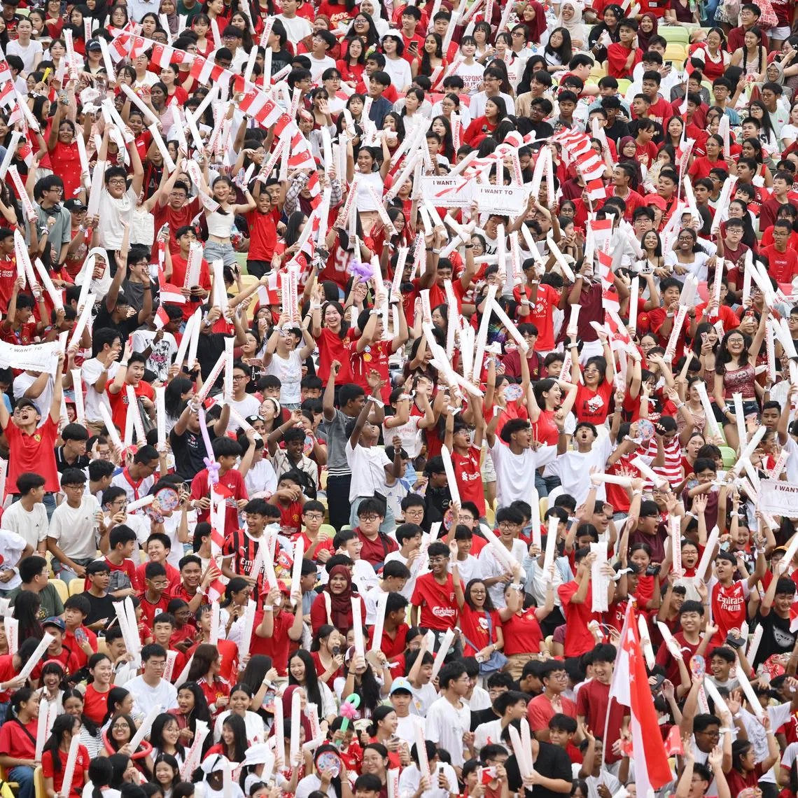 This year’s parade will span two venues - the Padang and Marina Bay.