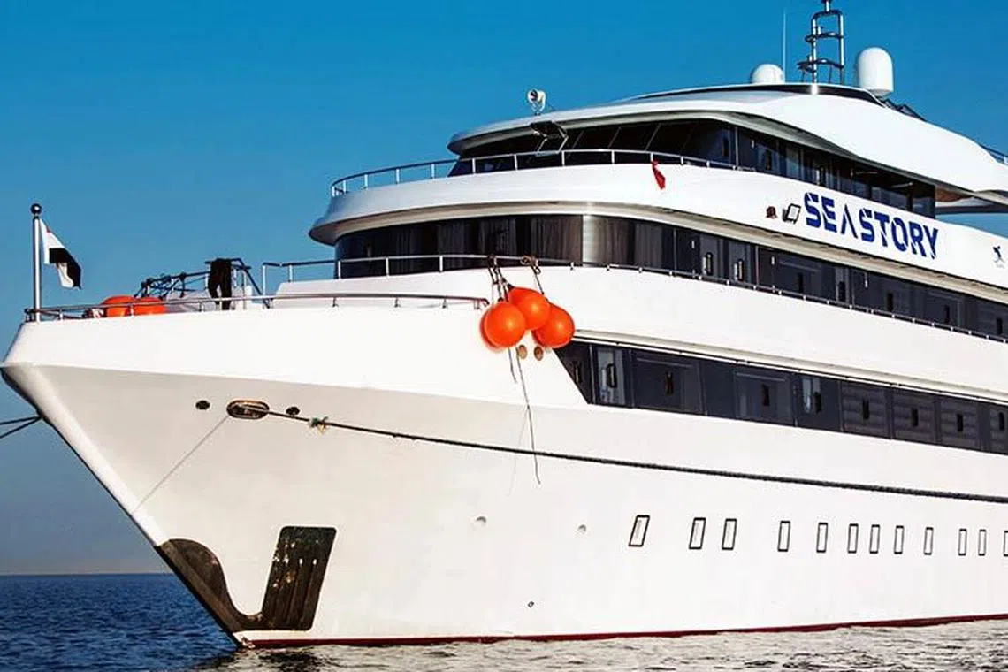 The Sea Story was said to be carrying 45 people, including 31 tourists from different countries.