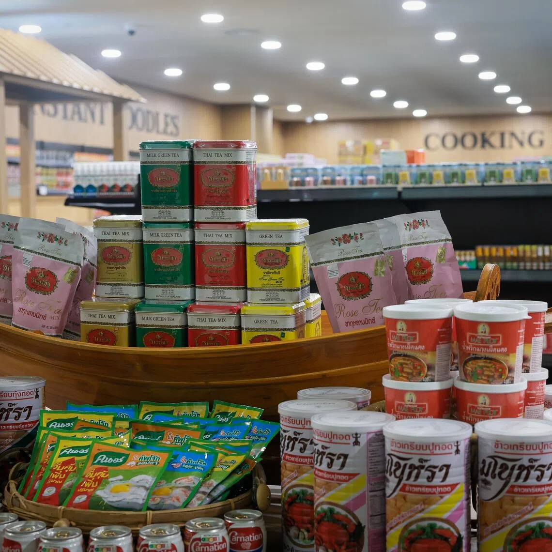 Thai Market, an offshoot of Thai Supermarket at Aperia mall, opens soon at Jurong Point.