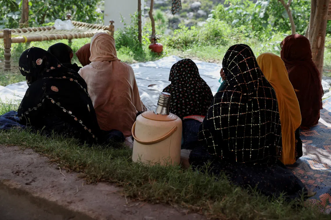 Half of Afghan women rarely leave home as Taliban restrictions deepen, UN agency says