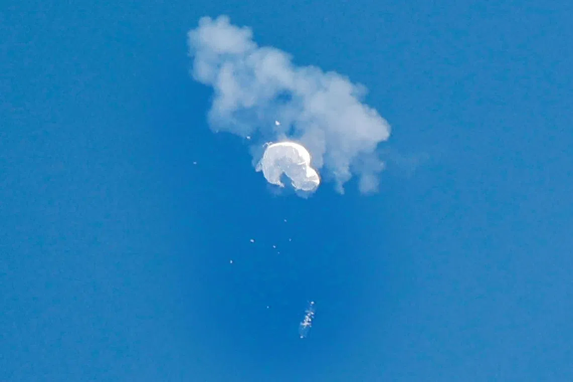 A Chinese spy balloon was shot down off the coast of South Carolina in February, setting off a diplomatic crisis.