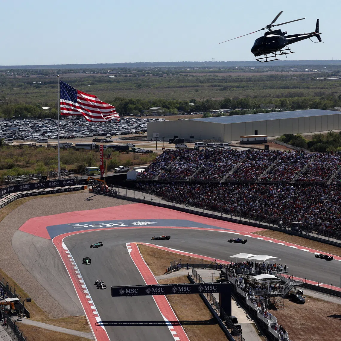 The official weekend attendance at the 2025 race in Austin was a sell-out, with an attendance figure estimated at more than 400,000.