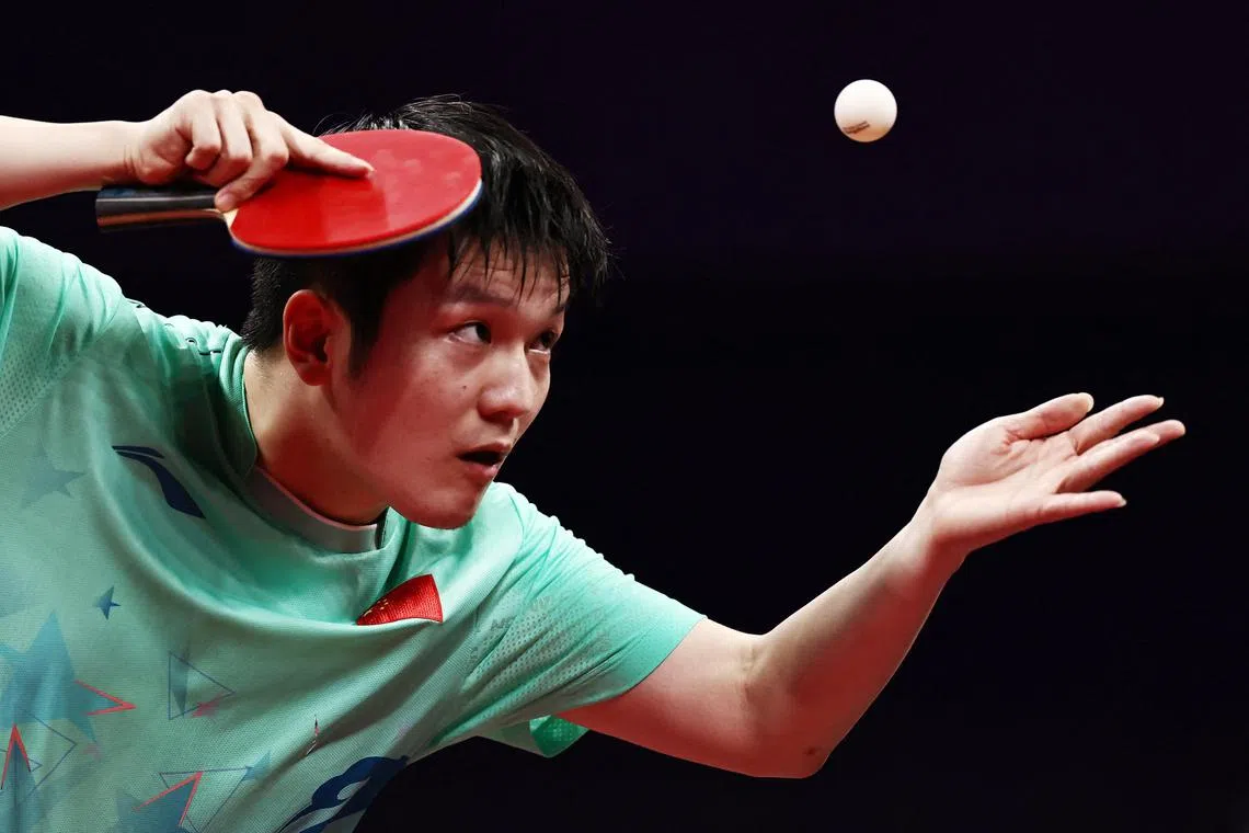 Fan Zhendong sealed China's winning point in the ITTF Mixed Team World Cup with a 2-1 win over South Korea's Lee Sang-su.
