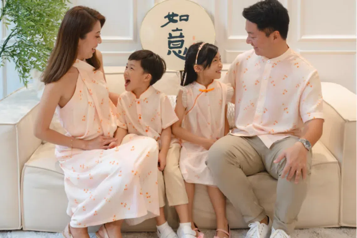 Best places to buy CNY matching family outfits: Dressed in Gabe
