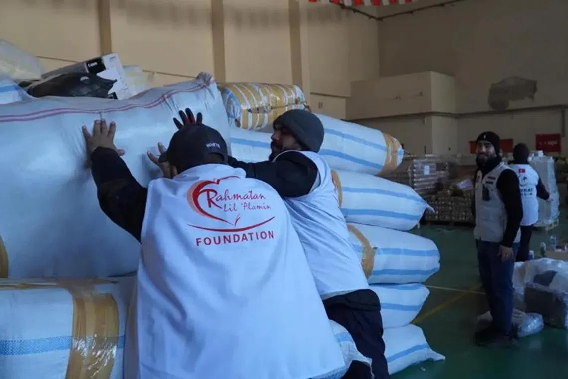 Rahmatan Lil Alamin Foundation chief executive Muhammad Faizal said the donations came from people of all walks of life.