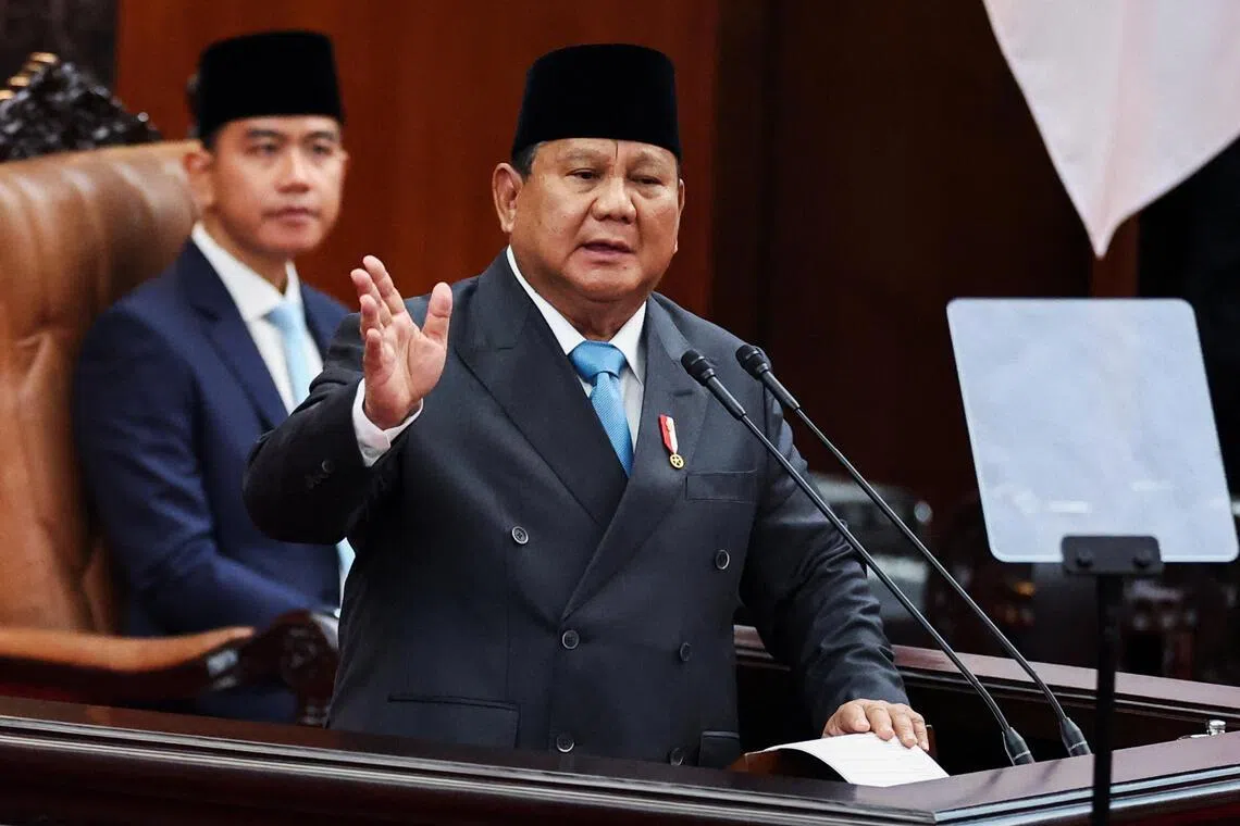 Indonesia’s Prabowo announces 2027 fiscal deficit target range of 1.8% to 2.4% of GDP