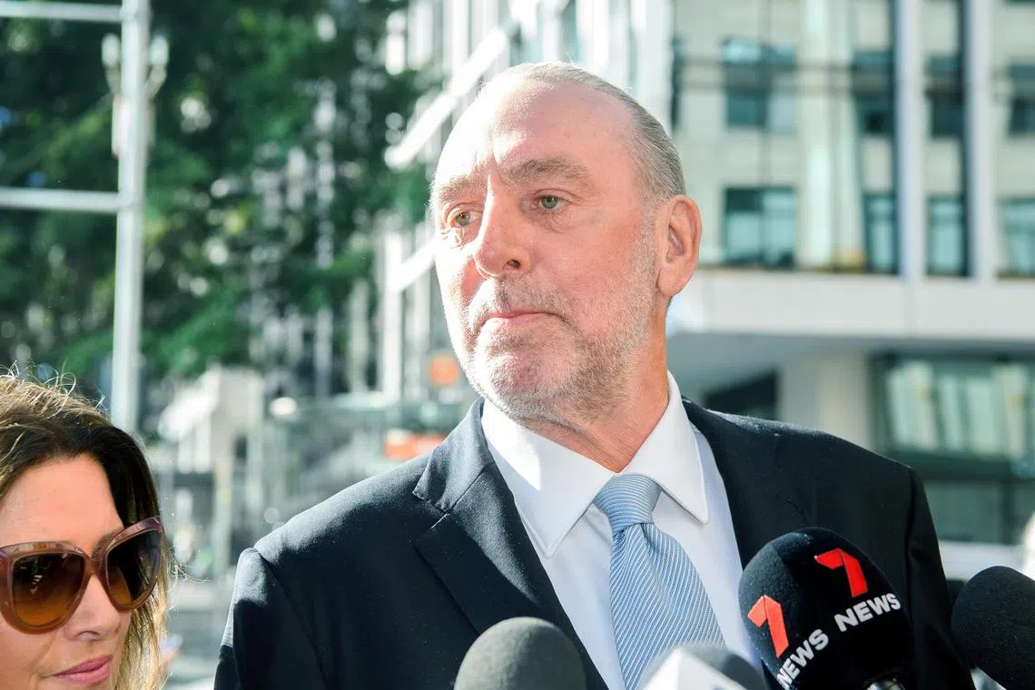 Hillsong Church founder Brian Houston had pleaded not guilty over the charge of concealing a serious indictable offence.