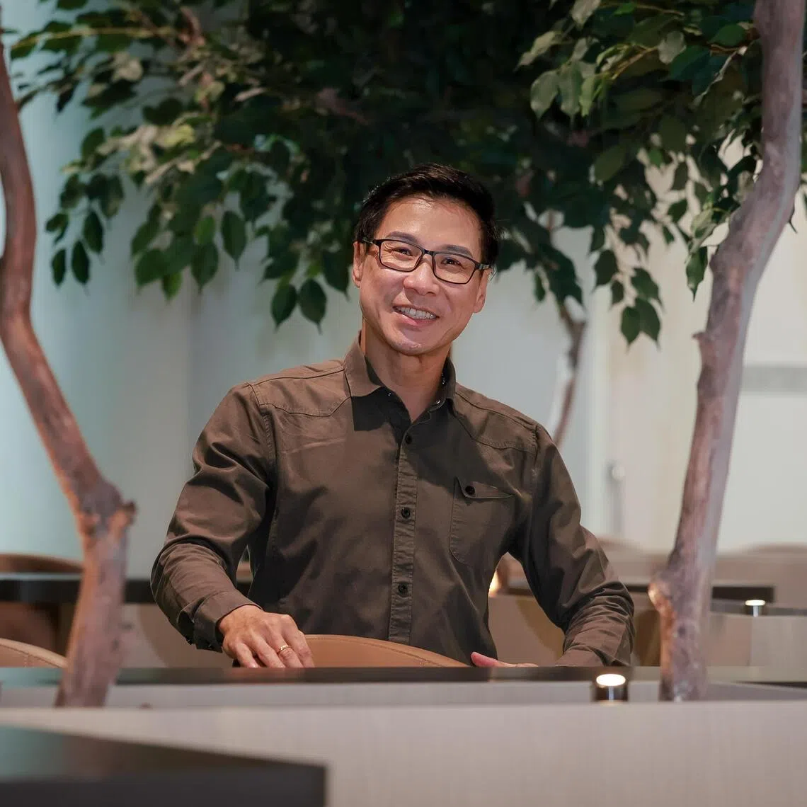 Mindlink Groups founder Chow Yi at  PSB Academy, where he graduated with an MBA from Coventry University in 2021.