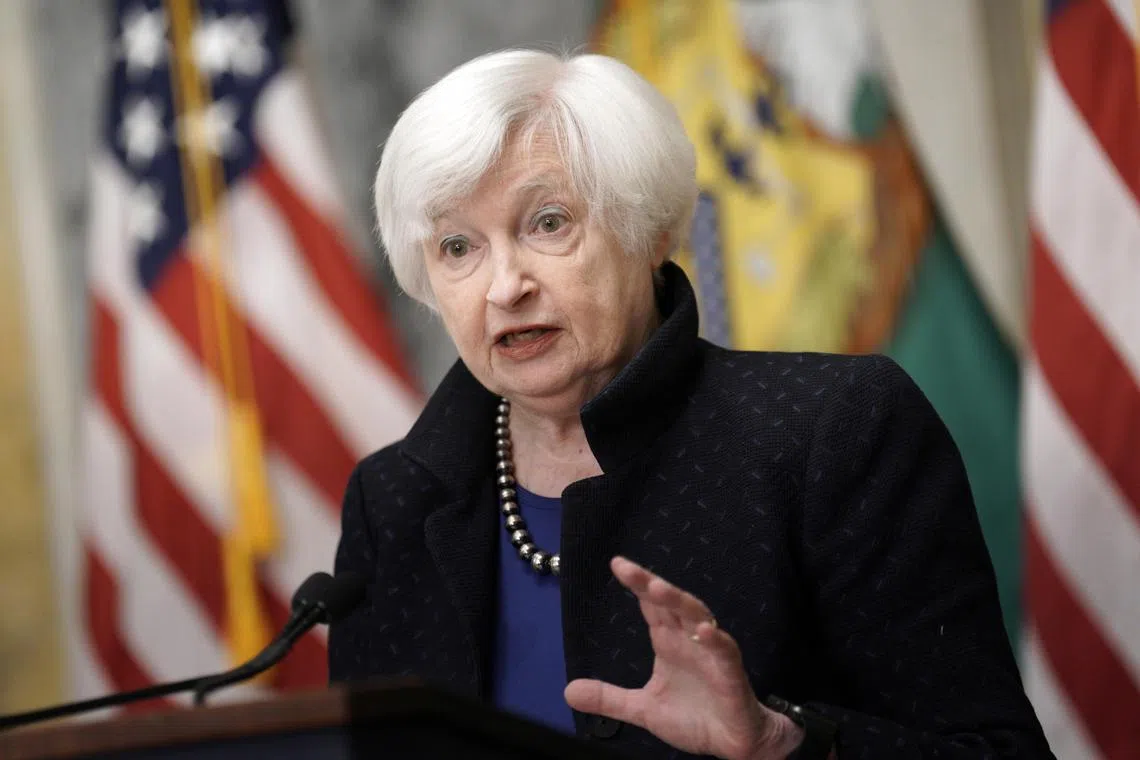 Ms Yellen said her department had used an extraordinary cash management measure last used in 2015.