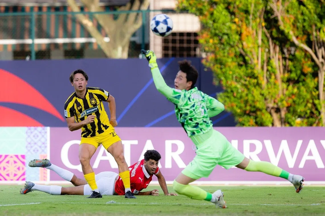 The lone goal by Tampines Rovers striker Hide Higashikawa was enough for a 1-0 victory.