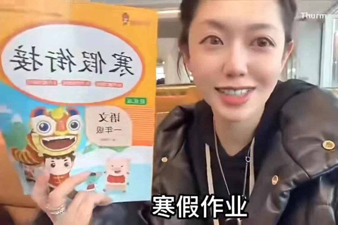 Top influencer Xu Jiayi faked a story about finding a boy’s missing homework in Paris.