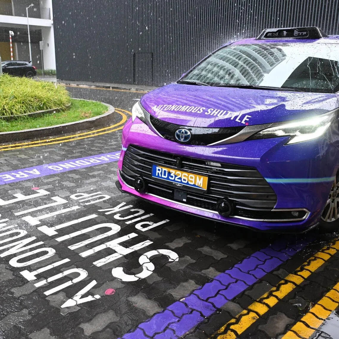 ComfortDelGro's free public AV shuttle ride is part of its preparation to offer the service commercially. 