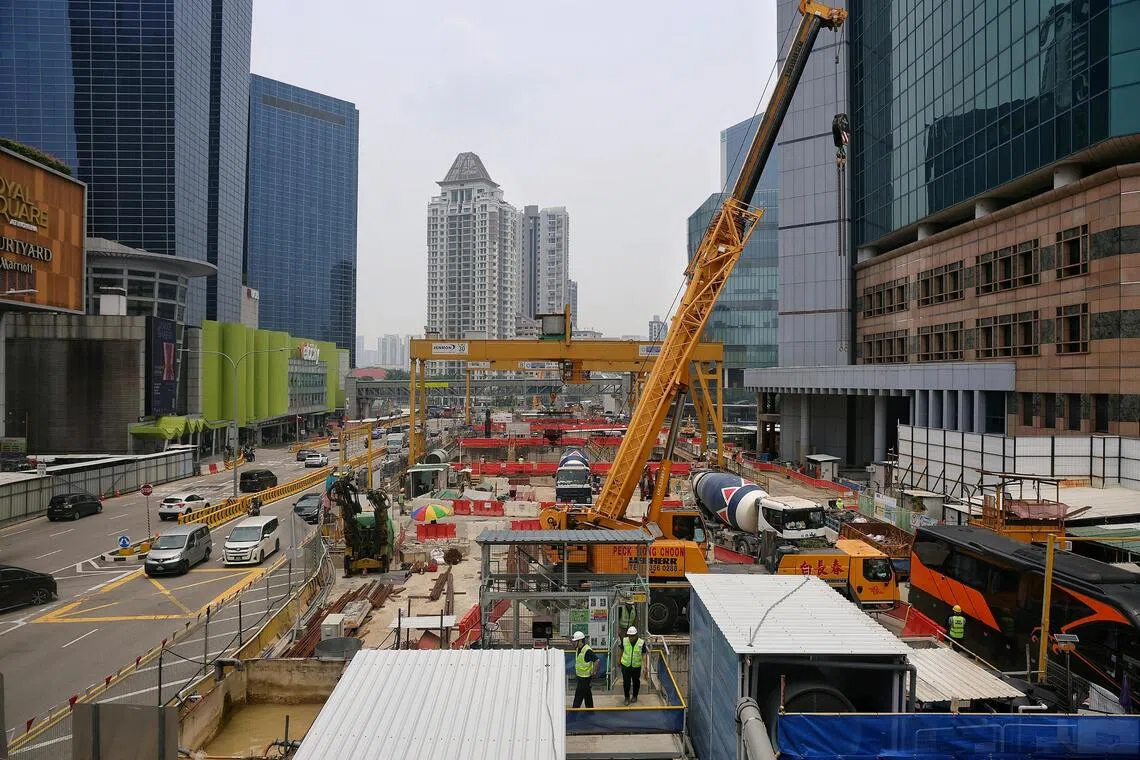 straitstimes.com - Lee Nian Tjoe - North-South Corridor opening delayed two years amid construction challenges