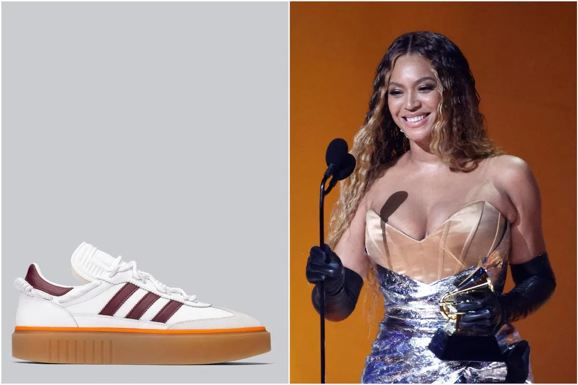 Adidas partnered with Beyonce in 2019 to develop products for the Ivy Park brand. 