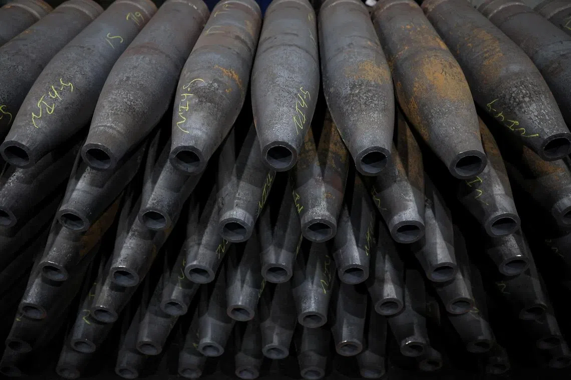 The loaned shells would be used primarily by the United States to fill its stockpile.