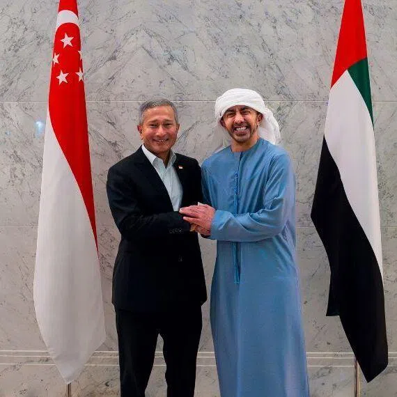 Foreign Minister Vivian Balakrishnan met the authorities from the United Arab Emirates, Oman, Saudi Arabia and Qatar.