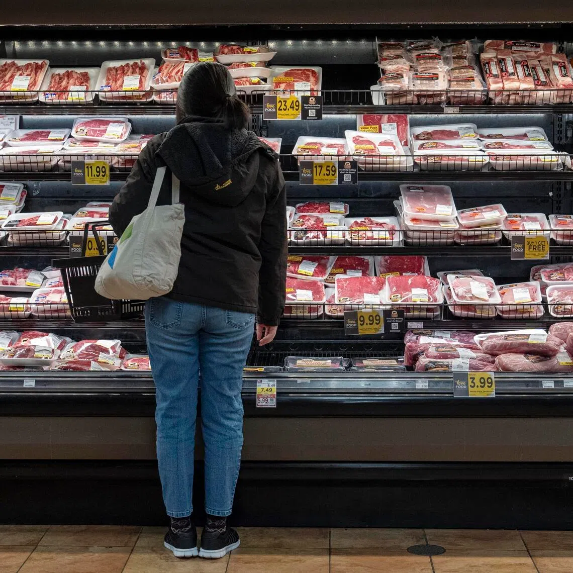 The cost of groceries surged in December 2025, according to data released on Jan 13, 2026. But President Donald Trump continues to falsely claim that they’ve fallen. 