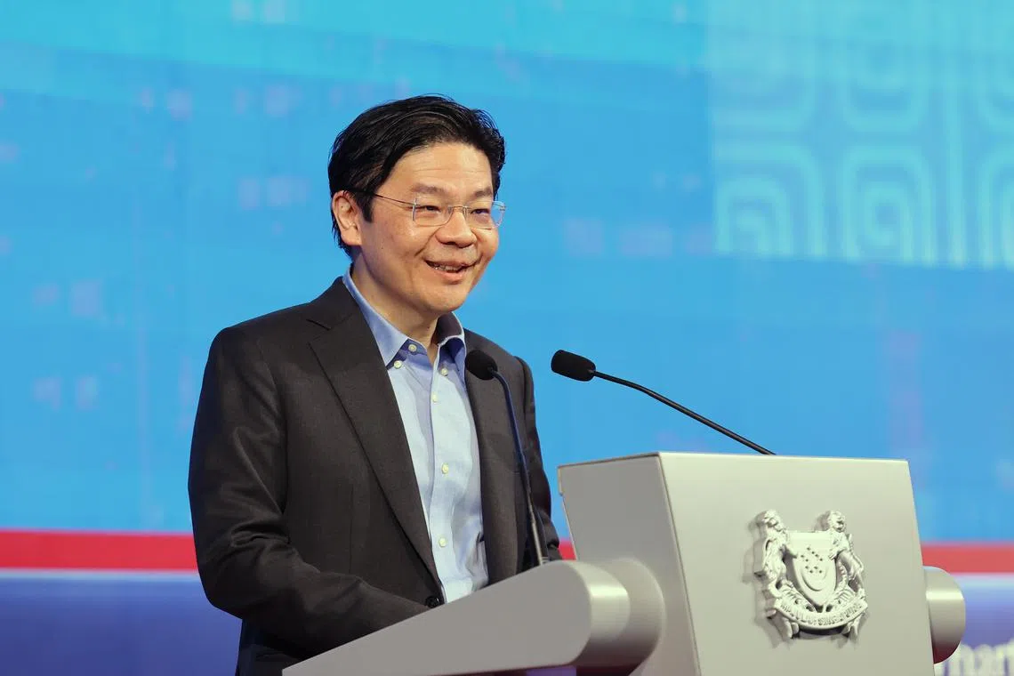 Mr Lawrence Wong’s visit is in conjunction with the 28th Nikkei Forum on the Future of Asia organised by Nikkei.