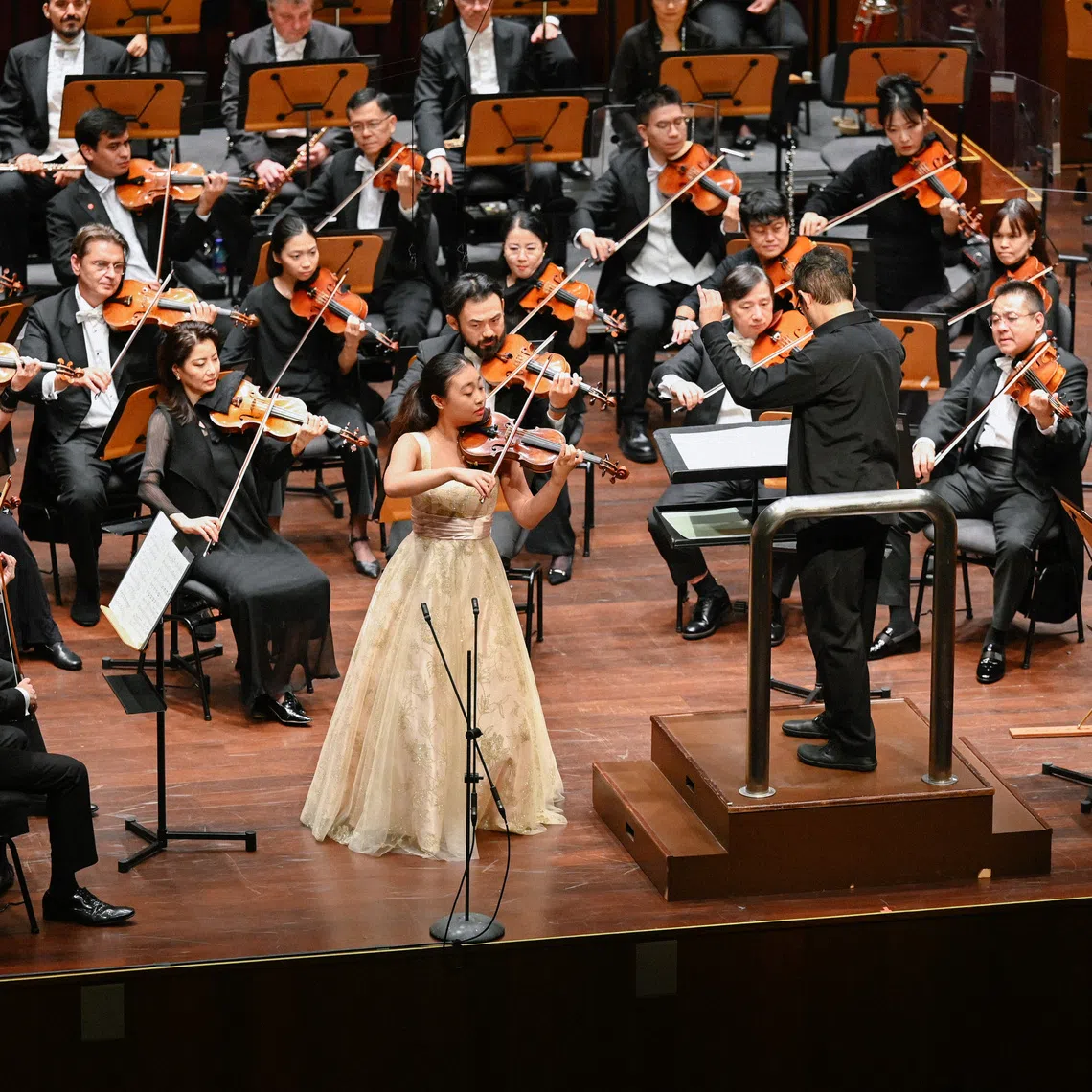 Kaelyn Soh drew a standing ovation for her performance.
